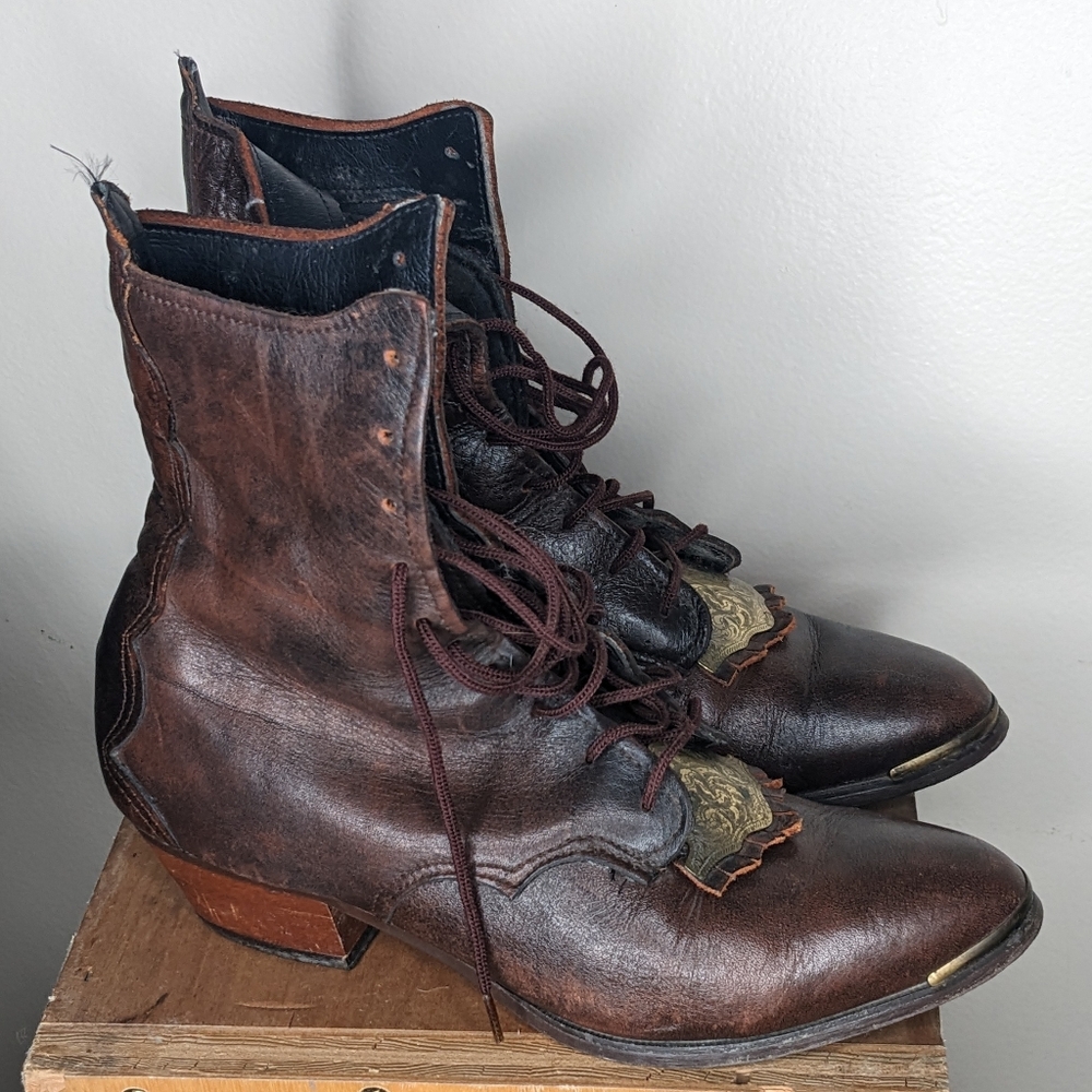 Witchy Leather Boots - Picture 10 of 13